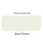 Baby Washable 4-layer Pure Bamboo Fiber Diapers Bamboo Terry Absorbent Diapers