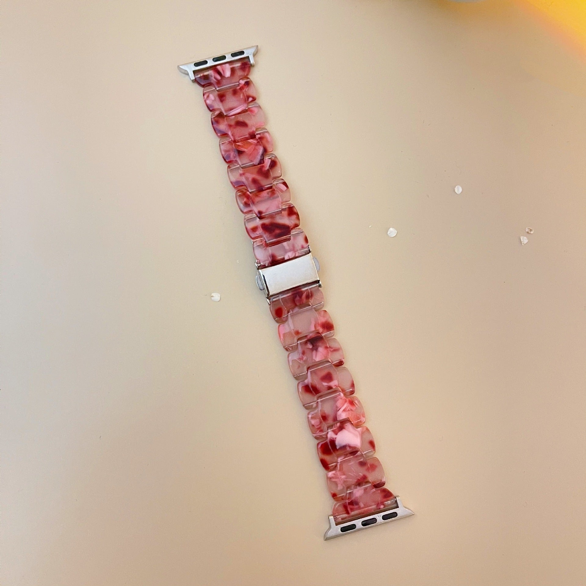 Stylish Multicolor Modern Oval Resin Shell Strap