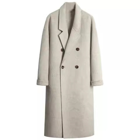 Cotton And Thickening Women's Small Woolen Overcoat