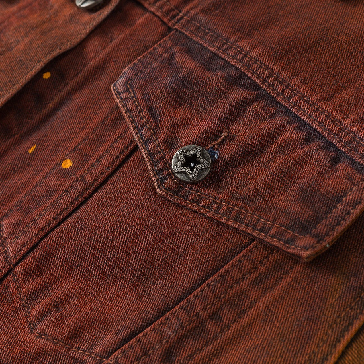 American Retro Loose Wash Denim Jacket Coat