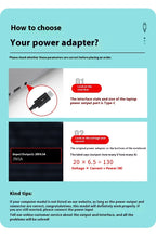 130W Laptop Charger Type-c Interface 20V6.5A Power Adapter Fast Charging