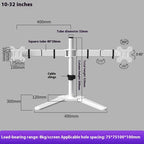 Dual-screen Display Horizontal And Vertical Screen Rotating Riser Base Bracket