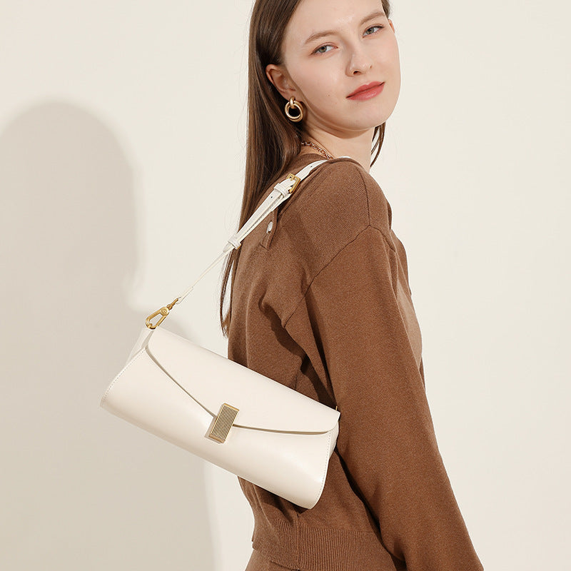 Fashionable All-match Leather Shoulder Women's Cross-body Bag